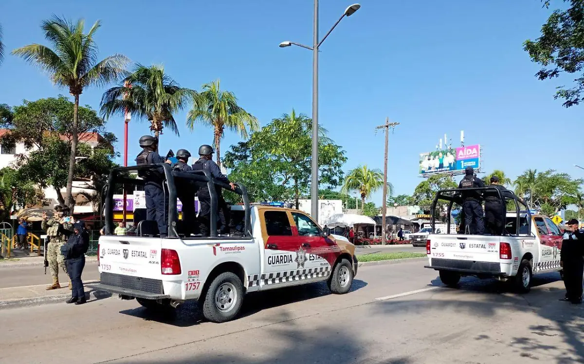 Serán 800 elementos que darán seguridad a vacacionistas en Semana Santa en el sur de Tamaulipas 